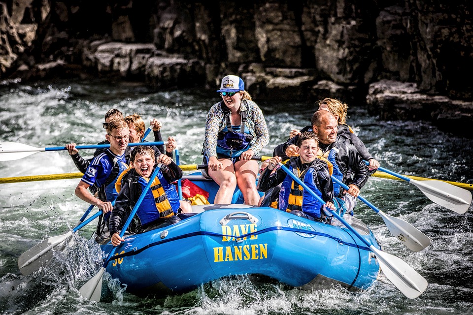 Rafting als Geschenk für Studis